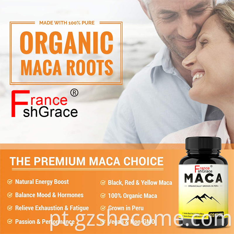 high strength maca root capsules